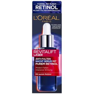 L’Oréal Paris Revitalift Laser Anti-Falten Retinol Nacht Serum Anti-Aging Gesichtsserum 30 ml