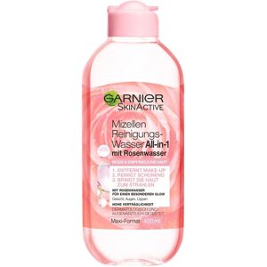 Garnier Skin Active Mizellen-Reinigungswasser All-in-1 mit Rosenwasser Mizellenwasser 400 ml Damen