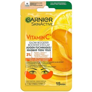 Garnier Skin Active Vitamin C Glow Booster Augen-Tuchmaske Augenmasken & -pads 5 g