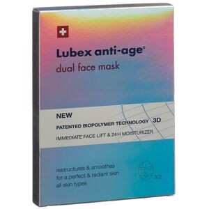 Lubex anti-age dual face mask (2 Stück)