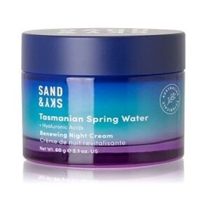 Sand & Sky Tasmanian Spring Water Renewing Night Cream Nachtcreme 60 g