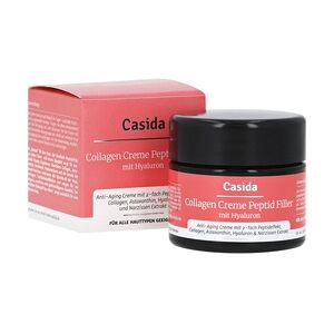 Casida GmbH COLLAGEN CREME Peptid Filler+Hyaluron 50 Milliliter