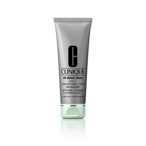 Clinique All About Clean 2-in-1 Charcoal Mask + Scrub Anti-Pollution 100 ml Gesichtsmaske