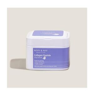 Beauty Box Korea Mary & May Collagen Peptide Vital Maske 30 Blatt