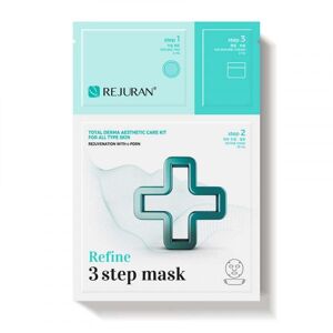 Kbeautybloom Rejuran Healer Refine 3-Stufen-Maske, Peeling, Verfeinerung, Pflege, Kbeauty, Koreanische Kosmetik, Probe