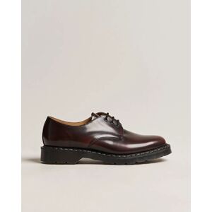 Solovair 3 Eye Gibson Shoe Burgundy Shine