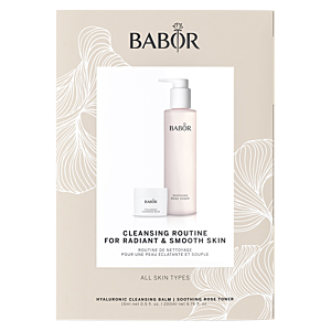 Babor Cleansing Balm & Rose Toner Set = Hyaluronic Cleansing Balm 15 ml + Soothing Rose Toner 200 ml 2 Artikel im Set