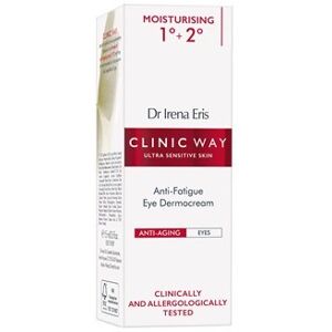 Clinic Way Anti-wrinkle under eye dermo-cream Hyaluronic smoothing 1+2** 15 ml - Øjenpleje - Hudpleje