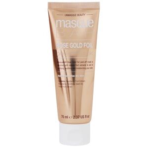 MasqueBar Foil Masque Rose Gold Peel-Off Mask Tube 70 ml - Ansigtsmasker - Hudpleje