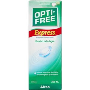 Opti-free express rensevæske Medicinsk udstyr 355 ml - Øjendråber- Produkter til øjnene