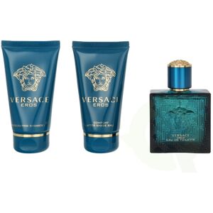 Versace Eros Pour Homme Giftset 150 ml Edt Spray 50ml/Shower Gel 50ml/After Shave Balm 50ml