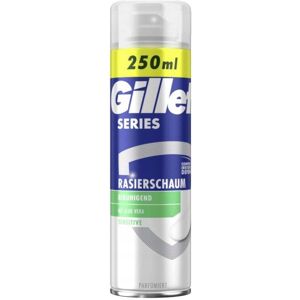 Gillette Serie Sensitive beroligende barberskum med aloe 250ml