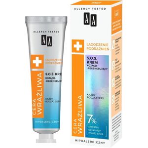 AA Sensitive Skin SOS beroligende og regenererende creme 50ml