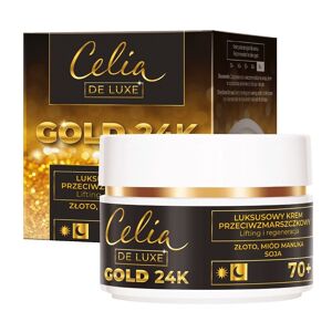 CELIA De Luxe Gold 24K nat ansigtscreme 70+ 50ml