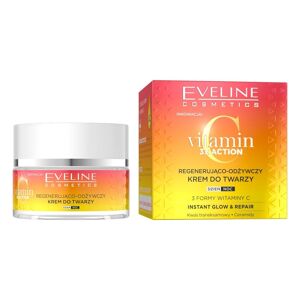 Eveline Cosmetics Vitamin C 3x Action regenererende og nærende ansigtscreme 50ml