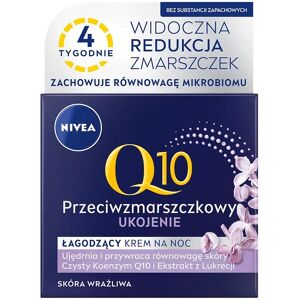 Nivea Q10 Beroligende anti-rynke beroligende natcreme 50ml