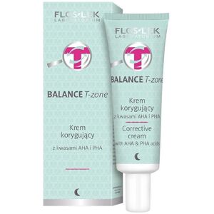 FLOSLEK Balance T-Zone korrigerende creme med AHA og PHA syrer 50ml