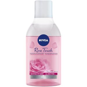 Nivea Rose Touch to-faset micellær væske med økologisk rosenvand 400ml