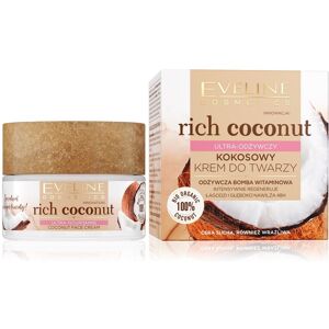 Eveline Cosmetics Rich Coconut ultra-nærende kokos ansigtscreme 50ml