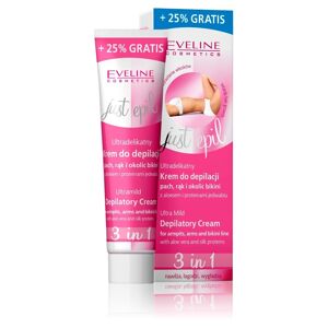 Eveline Cosmetics Just Epil ultra blid hårfjerningscreme til armhuler, arme og bikiniområde, 125 ml