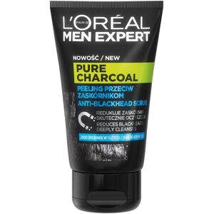 L'OREAL PARIS Men Expert Pure Charcoal ansigtsscrub mod hudorme 100ml