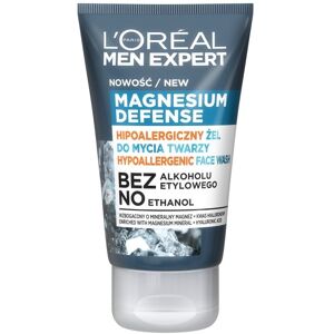 L'OREAL PARIS Men Expert Magnesium Defense hypoallergen ansigtsrensende gel 100ml