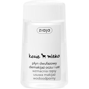 ZIAJA Gedemælk, to-faset væske, fjernelse af øjen- og læbe make-up, 120 ml