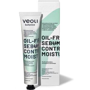 Veoli Botanica Oliefri Sebum Control Moisturizer hydrogel dagcreme med grøn te ekstrakt 50ml