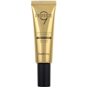 FARMSTAY Peptide9 Super Vitalizing Eye Cream anti-rynke øjencreme med peptider 50ml