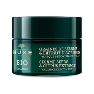Nuxe Bio Organic oplysende afgiftende maske med citrus- og sesamfrøekstrakt 50ml