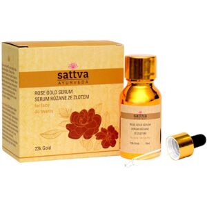 SATTVA Rose Gold Serum rose serum med guld til ansigtet 15ml