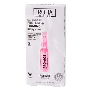 IROHA NATURE Retinol Pro-Age Face Ampoule anti-aging og opstrammende ansigts ampuller med retinol 5x1,5ml