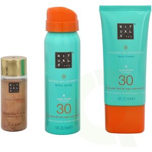 Rituals Karma Summer Sun Care Set 130 ml Shimmering Body Oil 30ml/Face Cream SPF30 50ml/Milky Spray SPF30 50ml