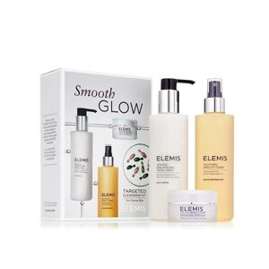 Elemis Smooth Glow Cleansing kit: Elemis Dynamic Resurfacing ansigtsvask 200ml + Elemis Soothing Apricot toner 200ml + Elemis Cellular Recovery Skin