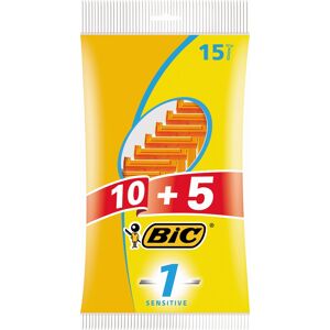 Bic 1 Sensitive Engangsskraber, 15 Skrabere