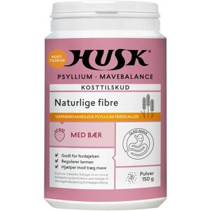 HUSK Psyllium Mavebalance Pulver Med Bær 150 gr.