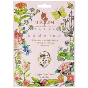 Miqura Flower Face Sheet Mask 1 Piece