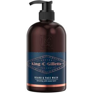 King C. Gillette Beard & Face Wash 350 ml