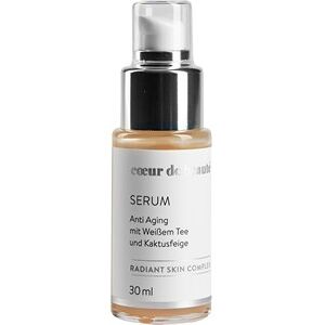 Coeur de beauté Indsamlinger Radiant Skin Complex Anti-ageing serum med hvid te og figenkaktus