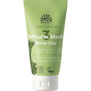 Urtekram Pleje 3 Minutes Deep Cleansing Face Mask White Clay