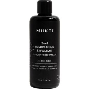 Mukti Organics Ansigtspleje Peeling 2-in-1 Resurfacing Exfoliant