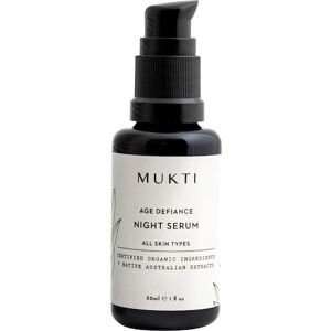 Mukti Organics Ansigtspleje Serum og olier Age Defiance Night Serum