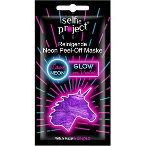 Pro-Ject Ansigtsmasker Peel-off-masker #Glow In VioletRensende neon peel-off maske