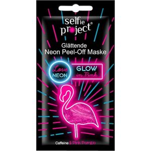 Pro-Ject Ansigtsmasker Peel-off-masker #Glow In PinkGlattende neon peel-off maske
