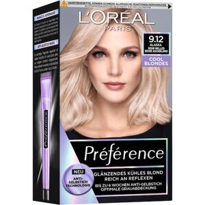 L’Oréal Paris Indsamling Préférence Cool Blondes Hårfarve 9.12 Alaska/Meget lys beige askeblond