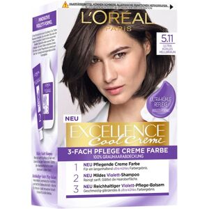 L’Oréal Paris Indsamling Excellence Cool Creme Hårfarve 5.11 Ultra Cool Light Brown