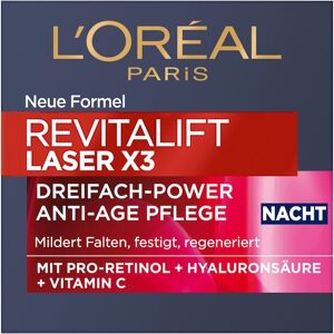 L’Oréal Paris Ansigtspleje Day & Night Laser X3 anti-age natcreme
