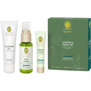 Primavera Hudpleje Ansigtspleje Gavesæt 2-in-1 Deep Cleansing Gel 25 ml + Face Toner 28 ml + Cream Fluid 8 ml