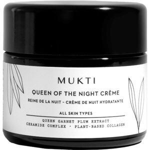 Mukti Organics Indsamling All Skin Types Queen Of The Night Créme