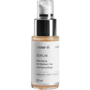 Coeur de beauté Indsamlinger Radiant Skin Complex Anti-ageing serum med hvid te og figenkaktus